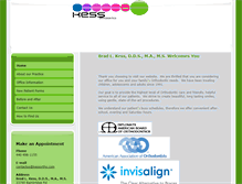 Tablet Screenshot of kessortho.com